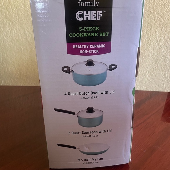 FC Ceramic Cookware  Set 5PC - Picture 2 of 2